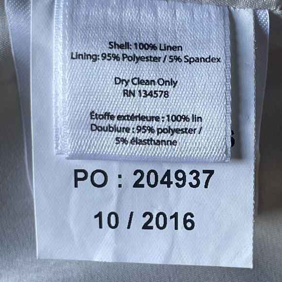 NWOT Vineyard Vines Blazer Men 42 L Soft Red Pure Linen Sport Coat Jacket 1J0126 - Picture 7 of 7